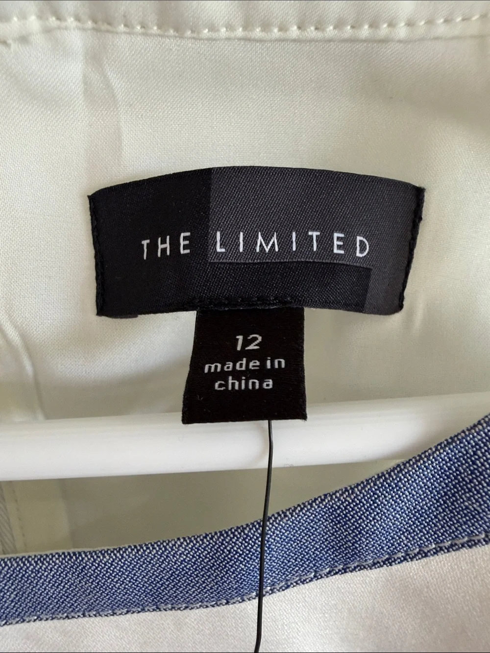 NWT The Limited Blue and White Striped Halter Midi Dress - Picture 2 of 16